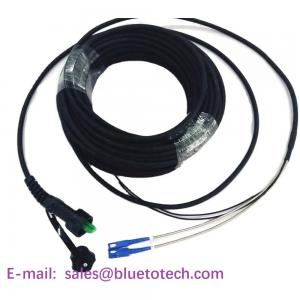 China UL94-V0 PDLC-SC FTTA Tactical CPRI Fiber Optic Patch Cable Huawei Waterproof fiber cable Base station supplier