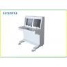 Double Monitor X Ray Baggage Scanner Machine For Luggage And Cargo Scanning