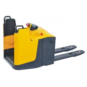 China Standing Type Electric Pallet Truck Closed Arm With Fixed Platform Anti - Vibration supplier