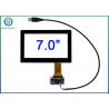 7" USB Interface Multi Touch Panel Glass With Projected Capacitive Technology