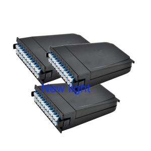 MTP MPO Cassette Module With Patch Cord Connector And Corning Fiber Optic Cable