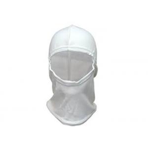 Cotton Stretch White Ski Balaclava , Disposable Snowboard Balaclava Face Mask