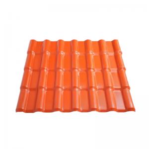 Waterproof Pvc Corrugated Heat Insulated Asa Synthetic Resin Roof Tile Roofing Shingles