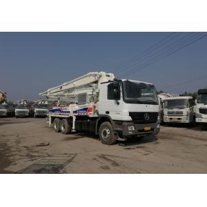 China OM501LA Truck Concrete Pump Zoomlion 37m Benz Used Concrete Pump Truck supplier
