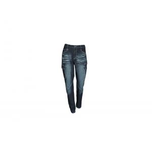 China 100% Cotton 350 GSM Bottoms Clothing Jeans Pants Women Trousers supplier