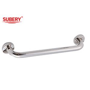 SUS304 Single grab bar holder bathtub Bathroom Accessories polished chrome OEM ODM round