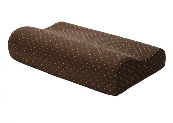 Custom Health Care Standard Size Memory Foam Sleep Pillow Moulded Elastic