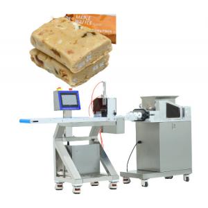 China Min 304ss Protein Bar Food Encrusting Machine With Different Moulds supplier