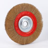 China Industrial Circular Brush Cleaning Flat Brush Wheel Stainless Steel Wire Wheel Brush on sale