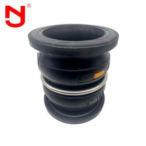China Expansion Bellows Double Sphere Rubber Joint For Pipes Ductile Iron supplier