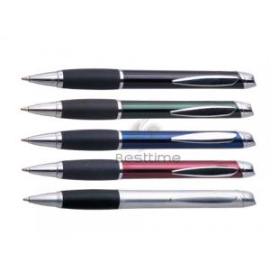 China Fashion frosted, silver and solid 1.0mm tip size Metal Pens with pocket clip MT1037 supplier