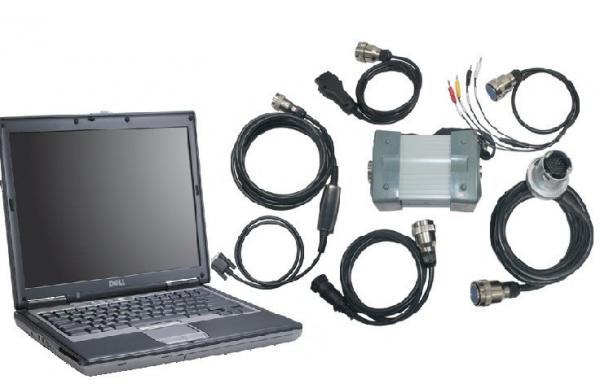 Multi Language MB Star C3 Mercedes Diagnostic Tool With Dell D630 Support