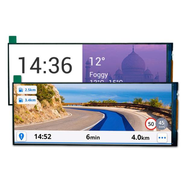 China 6.75 pulgadas 480x1280 MIPI DSI Bar Stripe TFT pantalla LCD 6.8' 40Pin FL7707 supplier