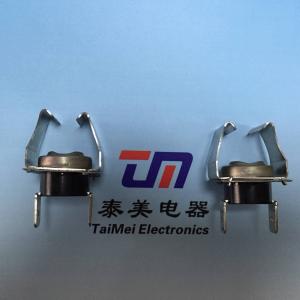 China Snap Action Bimetal Disc Thermostat Temperature Cut off Switch Electric Oven Thermostats supplier