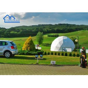 Aluminum Geodesic Commercial Dome Tent Fire Prevention For Exhibition Events Big Dome Tent