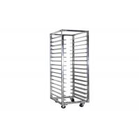 China RK Bakeware China GN1/1 Double Stainless Steel Baking Tray Trolley Bread Oven Rack on sale