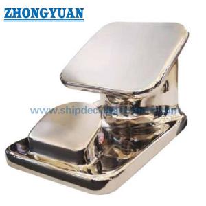 10" High Polished Stainless Steel Fixed Chock Ship Towing Equipment