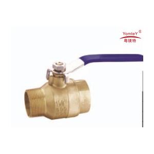 China yomtey brass female＆male  ball valve(full port) supplier
