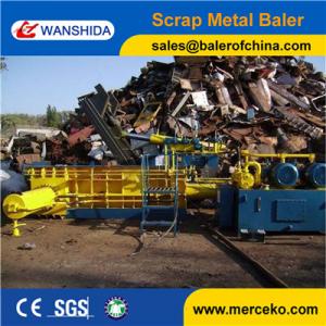 Overseas After-sales Service Provided HMS Metal Baler Machine to squash scrap steel parings and waste steel