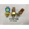 Brass Excavator Parts Oil Pressure Gauge Sensor 2746720 Use Long Lifespan