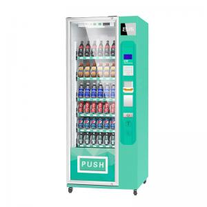 China 32 Inch Cold Drinks Vending Machine Kiosk Cash And Coin Payment For Outdoor supplier