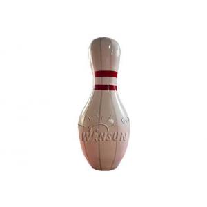 Non - Toxic Inflatable Model , Three Layers PVC Blow Up Bowling Pins