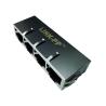conector HFJ14-E1G11ERL del puerto 1000Base-T RJ45 del patio de la Etiqueta-Abajo 1x4