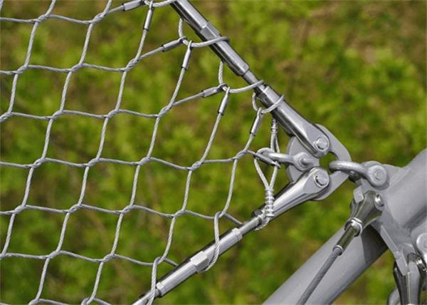 Stainless Steel Cable Mesh Railing Balustrade Mesh 7X7 Durable And Strong For Bridge