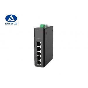 5 Ports Industrial Gigabit Ethernet Switch , OEM Din Rail Ethernet Switch