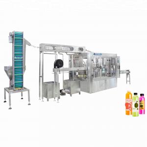 China 304 Stainless Steel Juice Filling Machine  Beverage juice bottle capping machine supplier