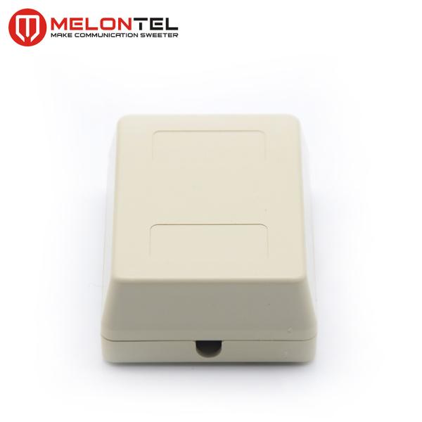 2 Pin Connection RJ11 Surface Mount Box MT 5802  Rectangle Type For Telephone