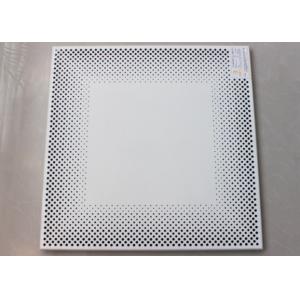Acoustic Suspended Clip In Perforated Ceiling Panels For Shopping Malls