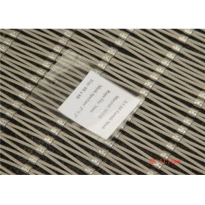 China Corrosion Resistant Architectural Mesh Cladding 3.0 mm Wire Diameter supplier