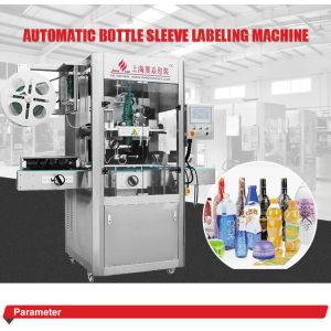 China Automatic Sleeve Labeling Machine For Plastic Water Bottles wholesale