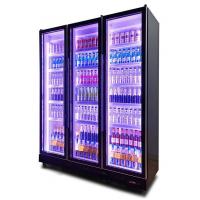 China Fashion R404a Upright Beer Cooler Soft Drinks Display Wine Chiller on sale