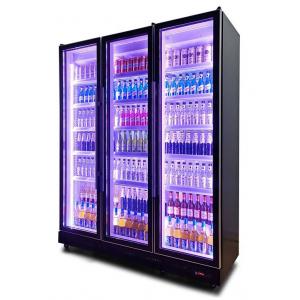 Fashion R404a Upright Beer Cooler Soft Drinks Display Wine Chiller