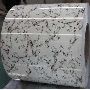 Sgcc Galvanized Steel Coil Color Coating / Marble Color / Wood / Flower Design