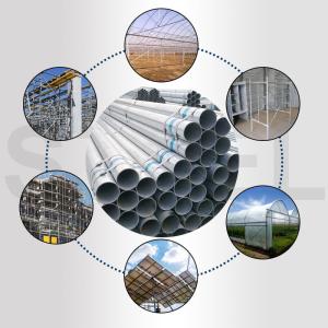 China Tubo EMT Galvanizado en caliente Tubo de acero suave soldado ASTM DN350 DN50 1 pulgada 1,5 pulgadas Para la construcción GI Tubo de acero supplier