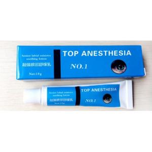 China Blue Eyes Anesthetic Numbing Cream For Microneedle Roller Dermaroller Micro Needle Skin Therapy supplier