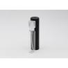 Twist Refillable 10ml Cosmetic Perfume Tester Bottle Cylinder Aluminum Black