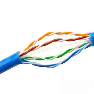 Gigabit Ethernet Cat6 LAN Cable 23AWG UTP Network Cable PVC Jacket