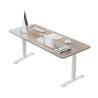 Modern Design Style Height Adjustable Dual Motor Stand Up Desk for Home Office Gaming