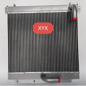 Hydraulic 4 Core Aluminum Radiator , Komatsu PC200-3 Street Rod Radiators