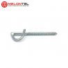 Galvanized Retractor Screw Eye Hooks Outdoor P Type For Fiber Optic Cabling MT