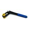 China Waterworks Ratchet Wrenches Adjustable Pivot Blue Handle Double Hex Socket 1-1/4" x 1-1/16" for Lineman Power Line Tools wholesale