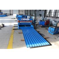 China Roofing Sheet Making Machine Roll Forming With 18 Stations Simple Structure on sale