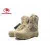 Suede Leather Waterproof Hunting Boots , Knee High Lace Up Mens Camouflage