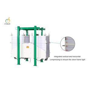 China Twin Section Plansifter Flour Milling Machine , Corn Processing Equipment supplier