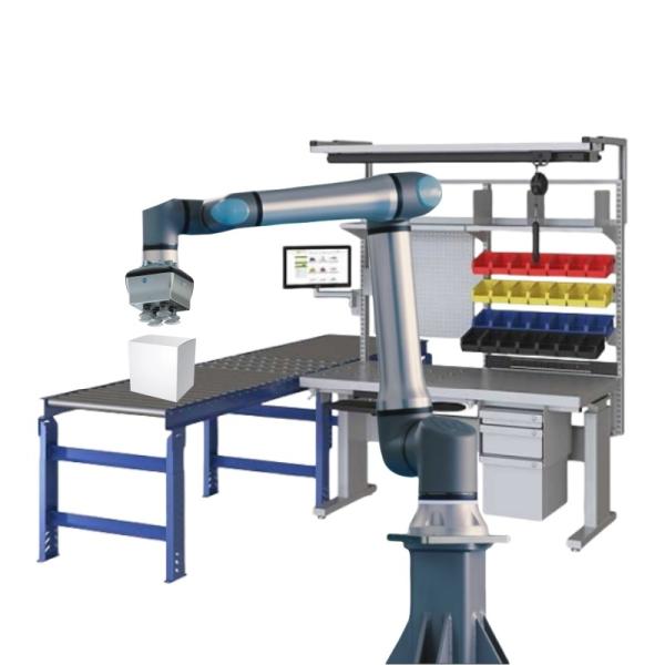 Long Reach 6 Axis Robotic Arm Universal Robots UR15 Collaborative Robot Packaging Palletizing Cobot