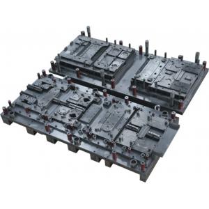 Large progressive metal stamping dies for automotive bracket, chassis made of carton steel